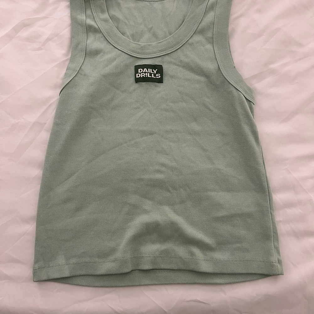 Daily Drills Green Tank Top